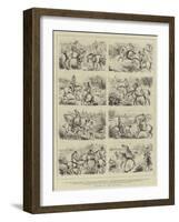 Fagging in the Holidays-null-Framed Giclee Print