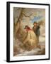 Faggot Gatherers in the Snow-George Morland-Framed Giclee Print