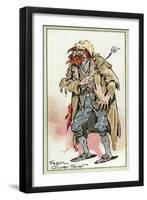 Fagin, from 'Oliver Twist', by Charles Dickens, 1923-Joseph Clayton Clarke-Framed Giclee Print