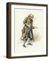 Fagin, Illustration from 'Character Sketches from Charles Dickens', C.1890 (Colour Litho)-Joseph Clayton Clarke-Framed Giclee Print