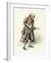 Fagin, Illustration from 'Character Sketches from Charles Dickens', C.1890 (Colour Litho)-Joseph Clayton Clarke-Framed Giclee Print