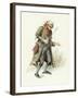 Fagin, Illustration from 'Character Sketches from Charles Dickens', C.1890 (Colour Litho)-Joseph Clayton Clarke-Framed Giclee Print