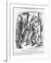 Fagin's Political School, 1867-John Tenniel-Framed Giclee Print