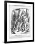 Fagin's Political School, 1867-John Tenniel-Framed Giclee Print