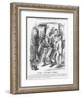 Fagin's Political School, 1867-John Tenniel-Framed Giclee Print