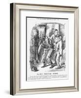 Fagin's Political School, 1867-John Tenniel-Framed Giclee Print