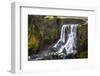 Fagrifoss Waterfall on the Slopes of Laki Crater, Lakagigar, Highlands Region-Andrew Sproule-Framed Photographic Print