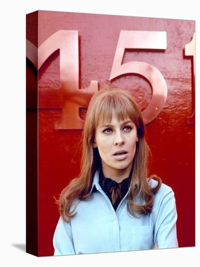 FAHRENHEIT 451, 1966 directed by FRANCOIS TRUFFAUT Julie Christie (photo)-null-Stretched Canvas