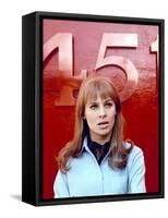 FAHRENHEIT 451, 1966 directed by FRANCOIS TRUFFAUT Julie Christie (photo)-null-Framed Stretched Canvas