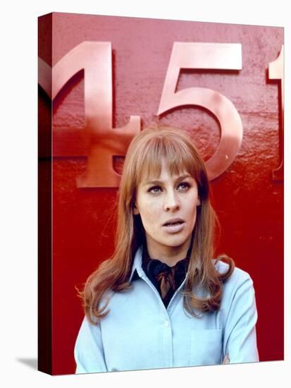 FAHRENHEIT 451, 1966 directed by FRANCOIS TRUFFAUT Julie Christie (photo)-null-Stretched Canvas