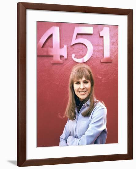 FAHRENHEIT 451, 1966 directed by FRANCOIS TRUFFAUT Julie Christie (photo)-null-Framed Photo