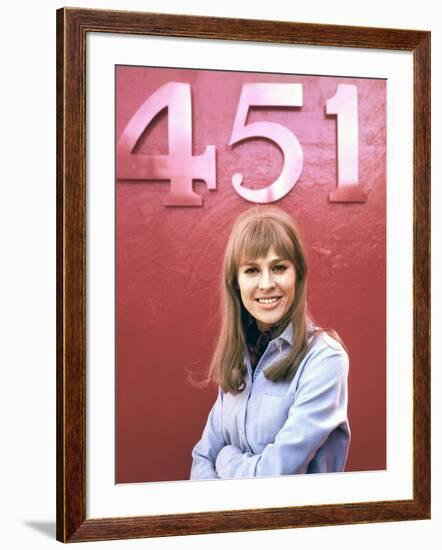 FAHRENHEIT 451, 1966 directed by FRANCOIS TRUFFAUT Julie Christie (photo)-null-Framed Photo