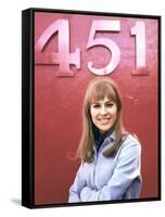 FAHRENHEIT 451, 1966 directed by FRANCOIS TRUFFAUT Julie Christie (photo)-null-Framed Stretched Canvas