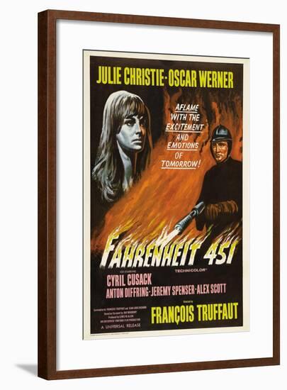 Fahrenheit 451, 1966, Directed by Francois Truffaut-null-Framed Giclee Print