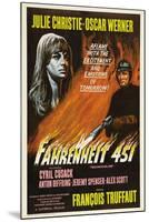 Fahrenheit 451, 1966, Directed by Francois Truffaut-null-Mounted Giclee Print