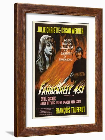 Fahrenheit 451, 1966, Directed by Francois Truffaut-null-Framed Giclee Print