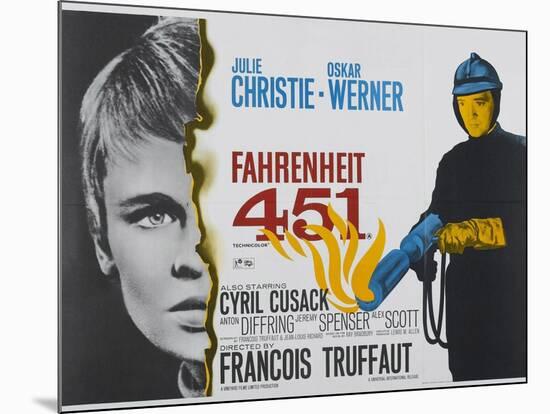 Fahrenheit 451, 1966-null-Mounted Giclee Print