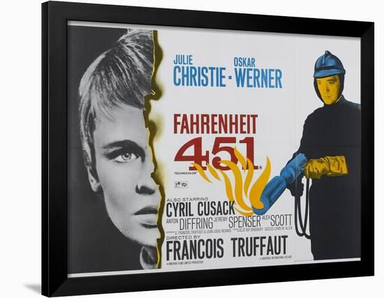 Fahrenheit 451, 1966-null-Framed Giclee Print