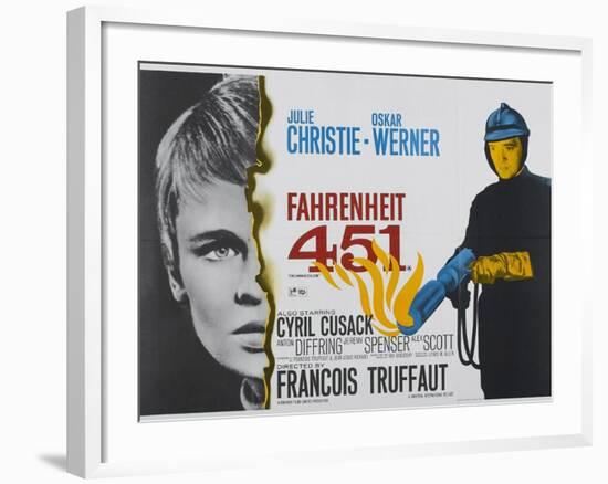 Fahrenheit 451, 1966-null-Framed Giclee Print