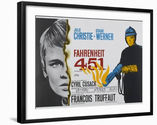 Fahrenheit 451, 1966-null-Framed Giclee Print