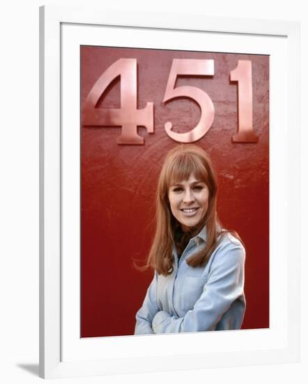 Fahrenheit 451 by Francois Truffaut with Julie Christie, 1966 (photo)-null-Framed Photo