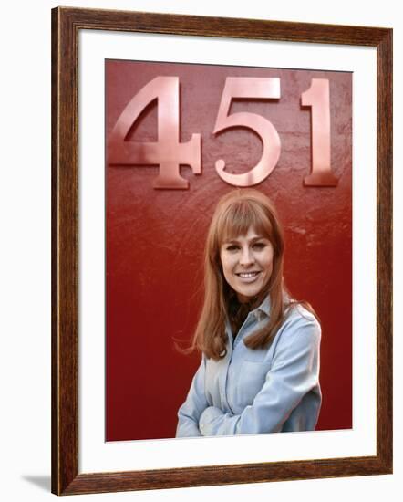 Fahrenheit 451 by Francois Truffaut with Julie Christie, 1966 (photo)-null-Framed Photo