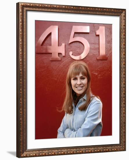 Fahrenheit 451 by Francois Truffaut with Julie Christie, 1966 (photo)-null-Framed Photo