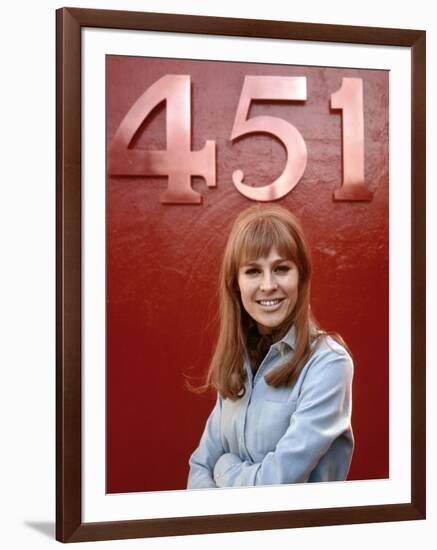 Fahrenheit 451 by Francois Truffaut with Julie Christie, 1966 (photo)-null-Framed Photo