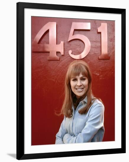 Fahrenheit 451 by Francois Truffaut with Julie Christie, 1966 (photo)-null-Framed Photo