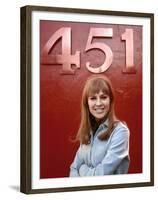 Fahrenheit 451 by Francois Truffaut with Julie Christie, 1966 (photo)-null-Framed Photo