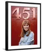 Fahrenheit 451 by Francois Truffaut with Julie Christie, 1966 (photo)-null-Framed Photo