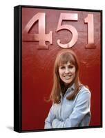 Fahrenheit 451 by Francois Truffaut with Julie Christie, 1966 (photo)-null-Framed Stretched Canvas