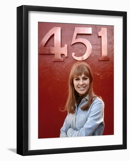 Fahrenheit 451 by Francois Truffaut with Julie Christie, 1966 (photo)-null-Framed Photo