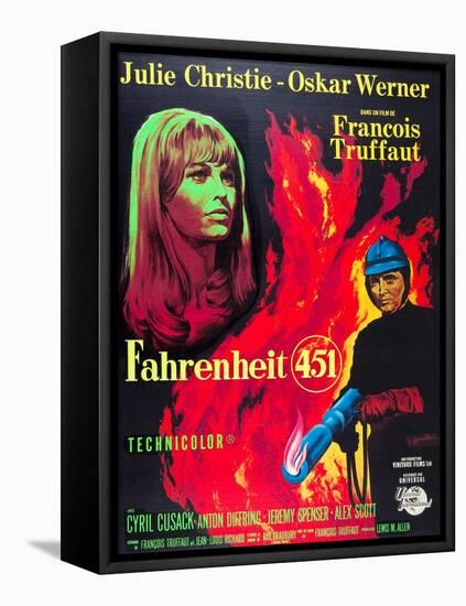 Fahrenheit 451, Julie Christie, Oskar Werner, 1966-null-Framed Stretched Canvas