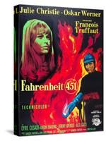 Fahrenheit 451, Julie Christie, Oskar Werner, 1966-null-Stretched Canvas