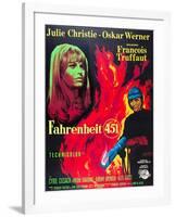 Fahrenheit 451, Julie Christie, Oskar Werner, 1966-null-Framed Art Print