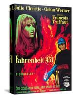 Fahrenheit 451, Julie Christie, Oskar Werner, 1966-null-Stretched Canvas