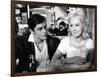 Faibles femmes by Michel Boisrond with Alain Delon and Mylene Demongeot, 1958 (b/w photo)-null-Framed Photo