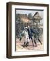 Failed Assassination of Tsarevich Nicholas of Russia, Otsu, Japan, 1891-Henri Meyer-Framed Giclee Print