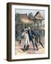 Failed Assassination of Tsarevich Nicholas of Russia, Otsu, Japan, 1891-Henri Meyer-Framed Giclee Print