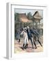 Failed Assassination of Tsarevich Nicholas of Russia, Otsu, Japan, 1891-Henri Meyer-Framed Giclee Print