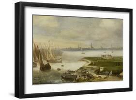 Failed Attack on Antwerp-null-Framed Premium Giclee Print