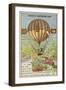 Failed Attempt by Guyton De Morveau to Steer a Balloon, 1784-null-Framed Giclee Print