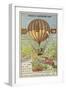 Failed Attempt by Guyton De Morveau to Steer a Balloon, 1784-null-Framed Giclee Print