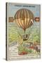 Failed Attempt by Guyton De Morveau to Steer a Balloon, 1784-null-Stretched Canvas