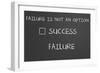 Failure Is Not An Option-IJdema-Framed Premium Giclee Print