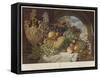 Fair and Fruitful Italy-George Lance-Framed Stretched Canvas