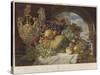 Fair and Fruitful Italy-George Lance-Stretched Canvas