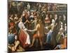 Fair at Saluzzo-Sebastiano Taricco-Mounted Giclee Print