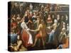 Fair at Saluzzo-Sebastiano Taricco-Stretched Canvas